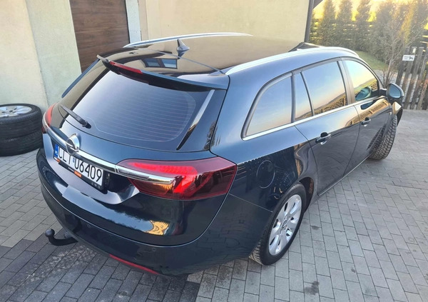 Opel Insignia cena 30900 przebieg: 237000, rok produkcji 2014 z Skępe małe 379